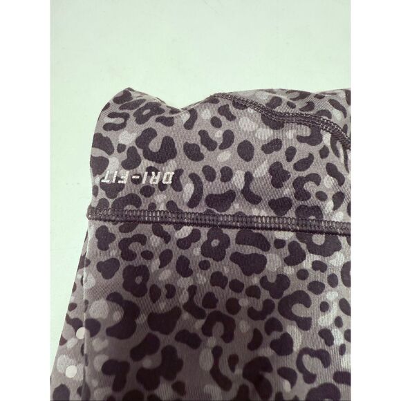 Nike Women’s Dri-FIT Leopard Print Yoga Athletic Leggings Drawstring Pocket SzXL - Picture 14 of 16